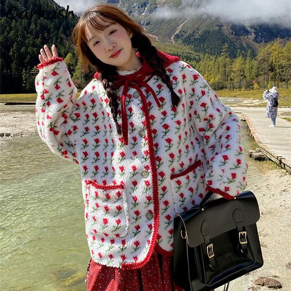 women's jackets basic women single breasted ins kawaii loose outwear autumn floral preppy style maiden sweet all-match chic light soft, Black;brown
women's jackets basic women single breasted ins kawaii loose outwear autumn floral preppy style maiden sweet all-match chic light soft, Black;brown