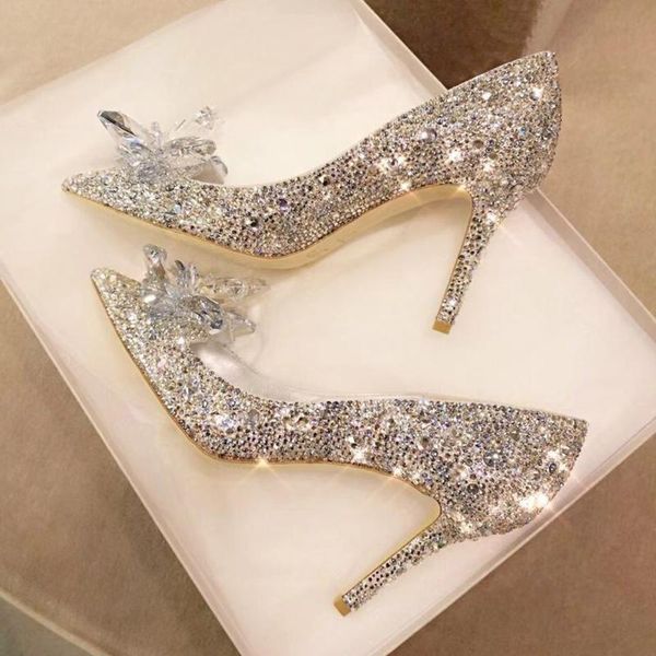 dress shoes summer women sandals slippers high heels pumps pointed toe woman crystal party wedding 5cm/7cm/9cm, Black
dress shoes summer women sandals slippers high heels pumps pointed toe woman crystal party wedding 5cm/7cm/9cm, Black