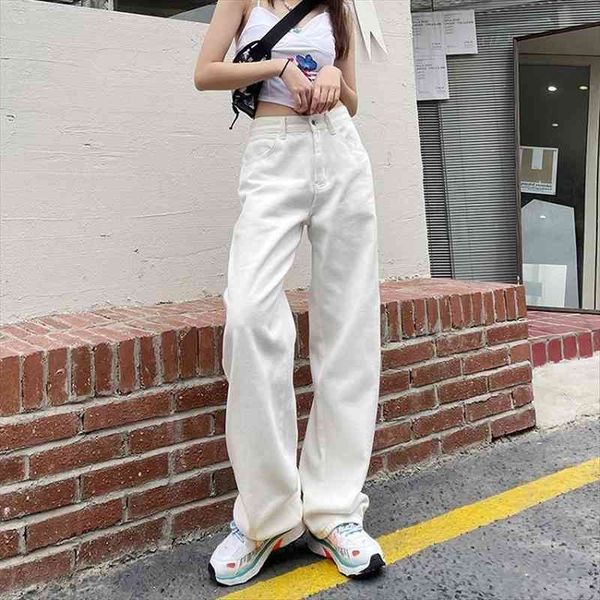 casual high waist wide leg womens jean denim trousers long white pants streetwear vintage fashion harajuku straight, Blue
casual high waist wide leg womens jean denim trousers long white pants streetwear vintage fashion harajuku straight, Blue