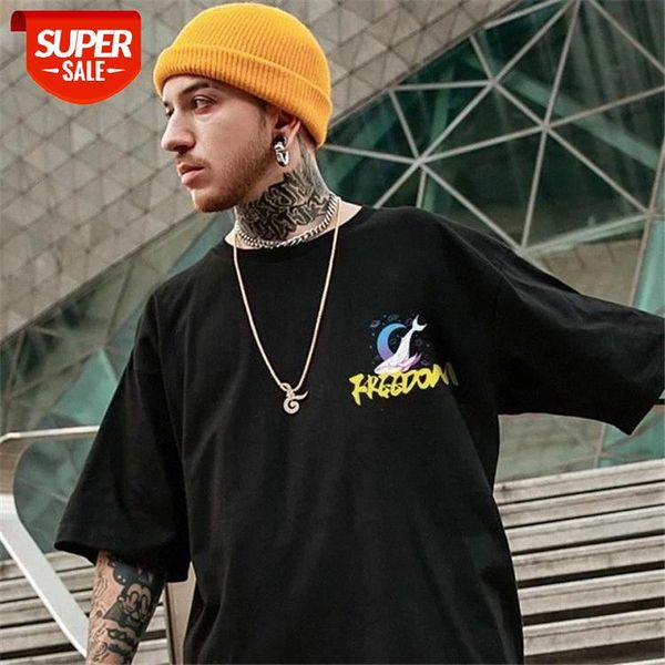 summer fat oversize national tide short-sleeved t-shirt male ins brand trend couple large size half sleeve #ym7d, White;black
summer fat oversize national tide short-sleeved t-shirt male ins brand trend couple large size half sleeve #ym7d, White;black