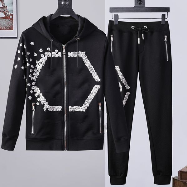 designer tracksuits mens skull cardigan jacket pants piece sets summer casual punk sweatshirts print letter skateboard sportswear long sleev, Gray
designer tracksuits mens skull cardigan jacket pants piece sets summer casual punk sweatshirts print letter skateboard sportswear long sleev, Gray