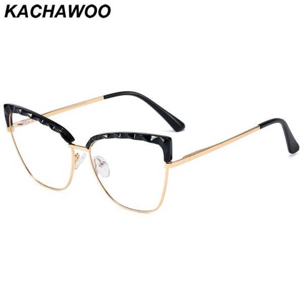 sunglasses kachawoo optical glasses frame women cat eye black pink clear metal eyeglasses blue light blocking half-frame birthday present, White;black
sunglasses kachawoo optical glasses frame women cat eye black pink clear metal eyeglasses blue light blocking half-frame birthday present, White;black