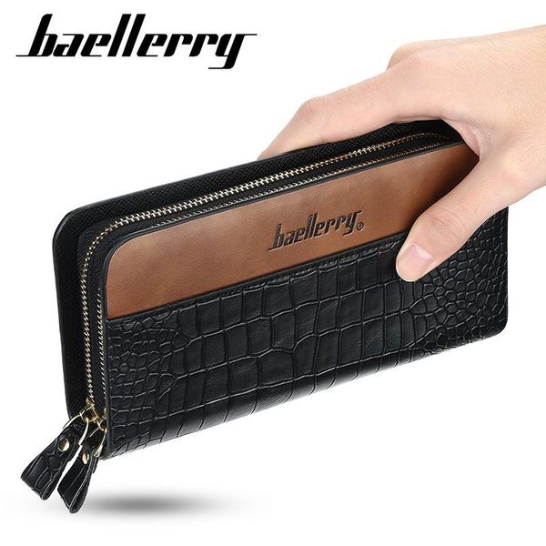 wallets baellerry pu leather men long clutch purse large capacity zippers wallet male business, Red;black
wallets baellerry pu leather men long clutch purse large capacity zippers wallet male business, Red;black