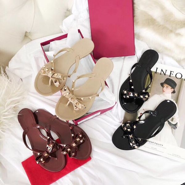 70% off wholesale sandals flip-flops shoes fashion women's flip flop summer shoes cool beach rivet big bow flat sandals jelly sandals g, Black
70% off wholesale sandals flip-flops shoes fashion women's flip flop summer shoes cool beach rivet big bow flat sandals jelly sandals g, Black