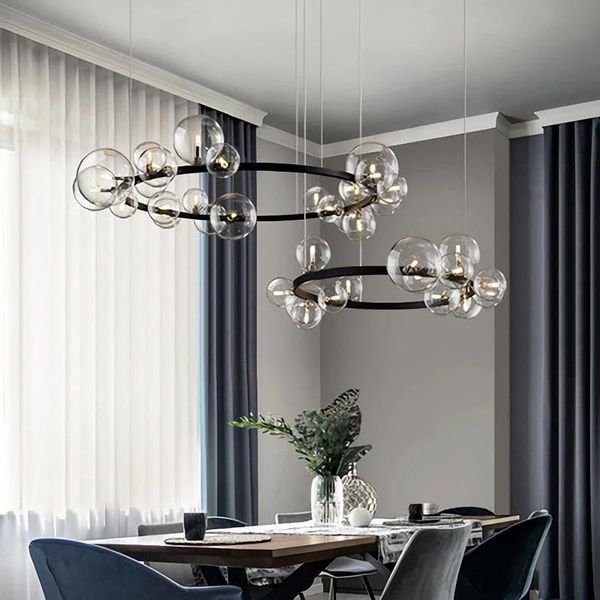 nordic style pendant lights ring glass black led dining room bedroom corridor lighting ceiling designer home interior decoratio lamps
nordic style pendant lights ring glass black led dining room bedroom corridor lighting ceiling designer home interior decoratio lamps