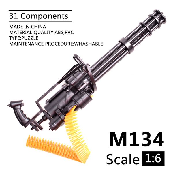1/6 scale 12 inch action figures m134 model guns t800 heavy machine guns + bullet belt kids toys
1/6 scale 12 inch action figures m134 model guns t800 heavy machine guns + bullet belt kids toys