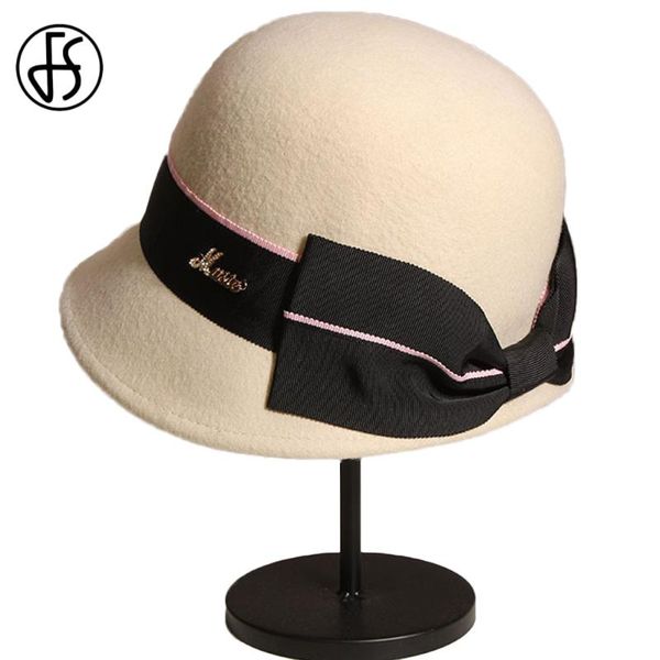 stingy brim hats fs korean hepburn wool felt dome basin fedora for women winter cloche hat fedoras bowler cap big bowknot, Blue;gray
stingy brim hats fs korean hepburn wool felt dome basin fedora for women winter cloche hat fedoras bowler cap big bowknot, Blue;gray