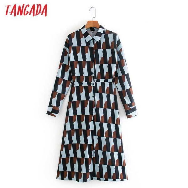 tangada fashion women geometry pprint shirt dress with slash vintage long sleeve office ladies midi dress xn102 210609, Black;gray
tangada fashion women geometry pprint shirt dress with slash vintage long sleeve office ladies midi dress xn102 210609, Black;gray