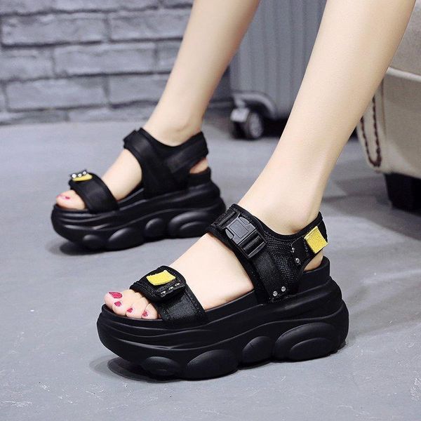 rimocy 2021 summer outdoor chunky platform sandals women fashion beach open toe wedge shoes woman thick bottom sandalias mujer, Black
rimocy 2021 summer outdoor chunky platform sandals women fashion beach open toe wedge shoes woman thick bottom sandalias mujer, Black