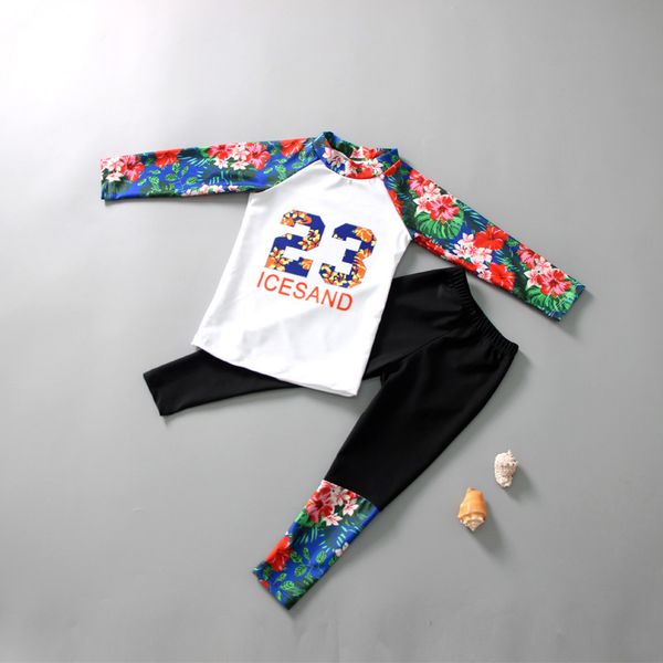 children' sunscreen split swimsuit korean girls' middle and small children' long sleeve pants students' large boys, Red;black
children' sunscreen split swimsuit korean girls' middle and small children' long sleeve pants students' large boys, Red;black