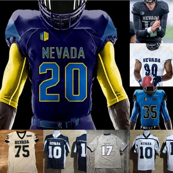 custom nevada wolf pack football jersey 12 carson strong 10 colin kaepernick 33 brandon marshall 1 melquan stovall 19 cole turner ncaa colle, Black
custom nevada wolf pack football jersey 12 carson strong 10 colin kaepernick 33 brandon marshall 1 melquan stovall 19 cole turner ncaa colle, Black