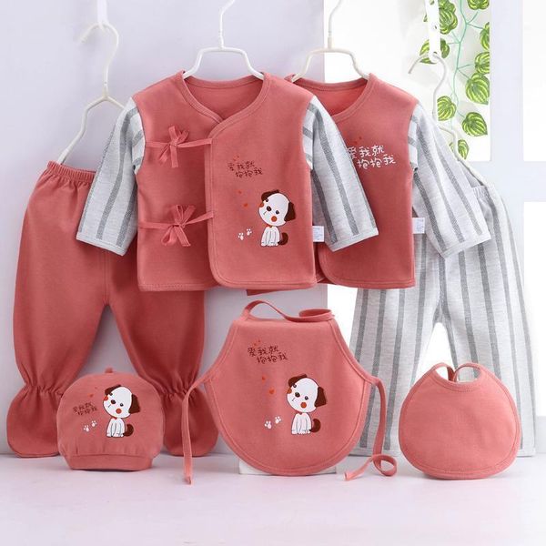 clothing sets 7 pieces/set born baby for borns infant girls boys cotton clothes kids suit 0-3 months1, White
clothing sets 7 pieces/set born baby for borns infant girls boys cotton clothes kids suit 0-3 months1, White