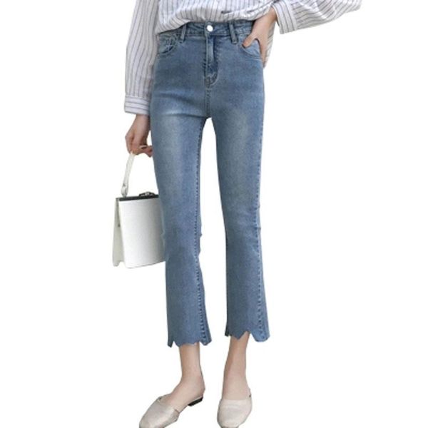 women's jeans women ulzzang vintage washed ripped zag edge flare denim trousers ankle length pants harajuku roupa feminina calca, Blue
women's jeans women ulzzang vintage washed ripped zag edge flare denim trousers ankle length pants harajuku roupa feminina calca, Blue
