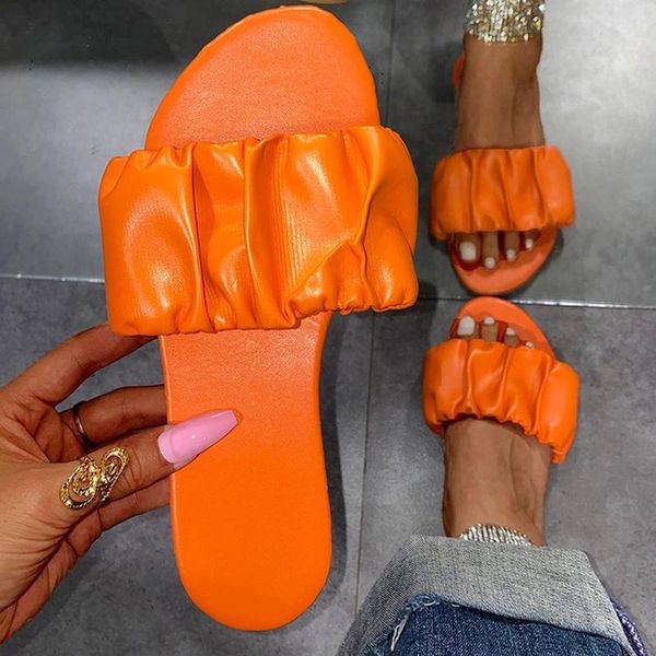 women's slipper pu leather shoes summer slip-on flat beach slippers open toe breathable sandals correction sole d4#, Black
women's slipper pu leather shoes summer slip-on flat beach slippers open toe breathable sandals correction sole d4#, Black