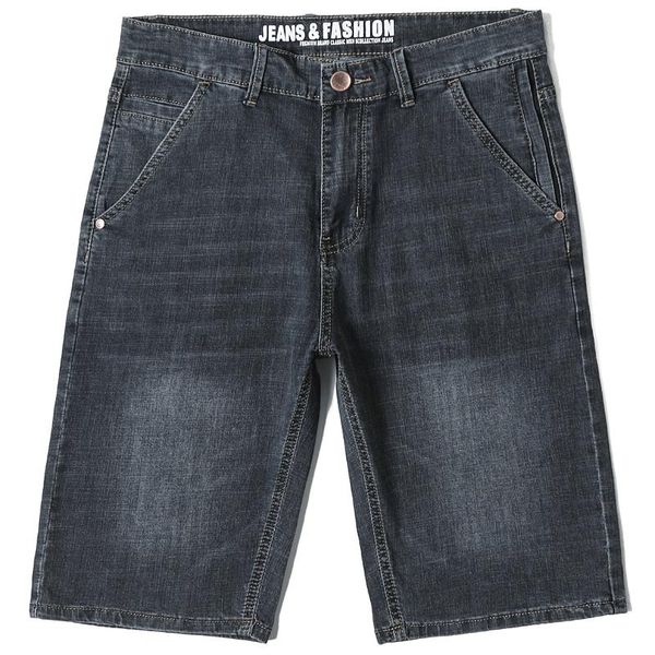men's shorts classic style summer short jeans 2021 black and gray stretch straight denim male brand, White;black
men's shorts classic style summer short jeans 2021 black and gray stretch straight denim male brand, White;black