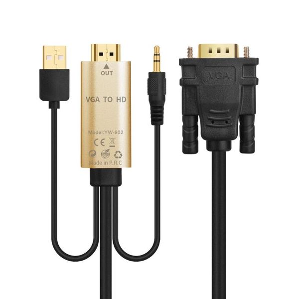 audio cables & connectors ouhaobin 1080p vga male to video adapter cable converter with 3.5mm jack
audio cables & connectors ouhaobin 1080p vga male to video adapter cable converter with 3.5mm jack
