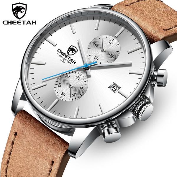 wristwatches cheetah watch men fashion analog quartz watches mens chronograph sports waterproof wristwatch relogio masculin, Slivery;brown
wristwatches cheetah watch men fashion analog quartz watches mens chronograph sports waterproof wristwatch relogio masculin, Slivery;brown