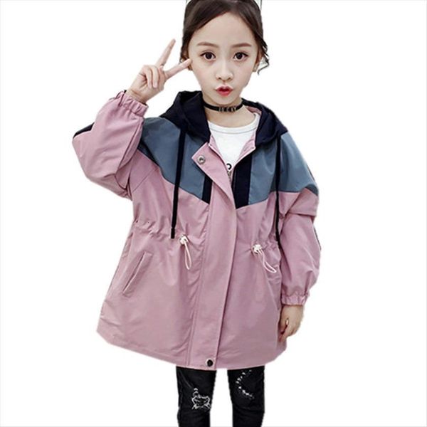 arrivals children girls patchwork trench coat hoodie jacket vintage kids autumn windbreaker for girl elegant clothing, Camo
arrivals children girls patchwork trench coat hoodie jacket vintage kids autumn windbreaker for girl elegant clothing, Camo