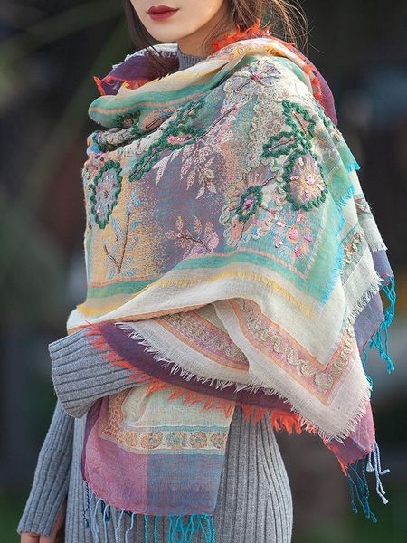 scarves nepal ethnic 100% merino wool scarf women luxury autumn winter warm boiled shawl hand-embroidered pashmina blanket, Blue;gray
scarves nepal ethnic 100% merino wool scarf women luxury autumn winter warm boiled shawl hand-embroidered pashmina blanket, Blue;gray