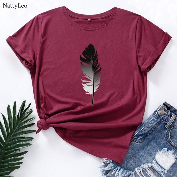 women's t-shirt plus size s-5xl graphic t shirts women feather print tshirt 100%cotton o neck short sleeve tees summer, White
women's t-shirt plus size s-5xl graphic t shirts women feather print tshirt 100%cotton o neck short sleeve tees summer, White