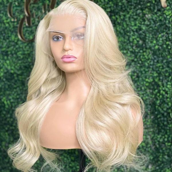glueless natural hairline 613 body wave 13x4lace front wig synthetic hair with babyhair daily high temperature fiber cosplay wigs, Black
glueless natural hairline 613 body wave 13x4lace front wig synthetic hair with babyhair daily high temperature fiber cosplay wigs, Black