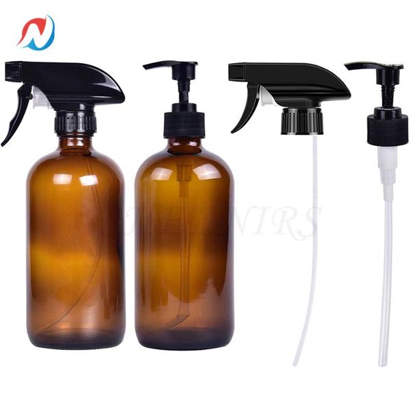 storage bottles & jars sheenirs 2pcs 16oz 500ml soap dispenser black trigger sprayer w/mist and pump bottle essential oils cleaning arom
storage bottles & jars sheenirs 2pcs 16oz 500ml soap dispenser black trigger sprayer w/mist and pump bottle essential oils cleaning arom