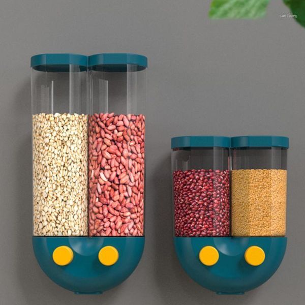 storage bottles & jars push-type wall-mounted transparent sealed box grains food tank containers dry cereals rice bean dispenser
storage bottles & jars push-type wall-mounted transparent sealed box grains food tank containers dry cereals rice bean dispenser