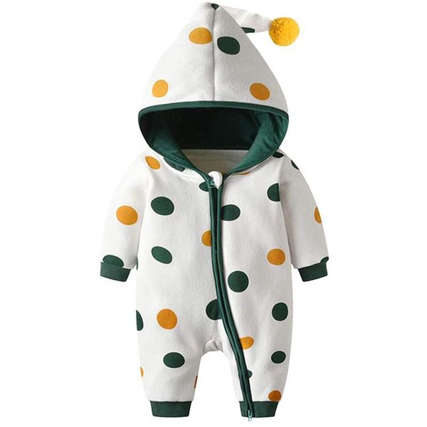 clothing sets baby winter rompers born dot print hoodie jumpsuit thick girls boys zipper autumn infant big hat climb clothes, White
clothing sets baby winter rompers born dot print hoodie jumpsuit thick girls boys zipper autumn infant big hat climb clothes, White