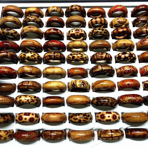 mix styles rings handmade craft mens womens fashion natural wood band party jewelry gifts, Golden;silver
mix styles rings handmade craft mens womens fashion natural wood band party jewelry gifts, Golden;silver