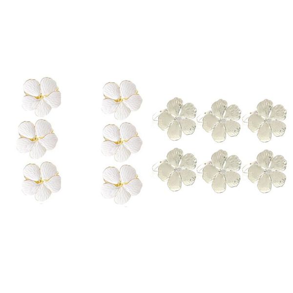napkin rings 6 pcs flower rings, holiday ring for wedding party holder dining tables setting decor and daily use
napkin rings 6 pcs flower rings, holiday ring for wedding party holder dining tables setting decor and daily use