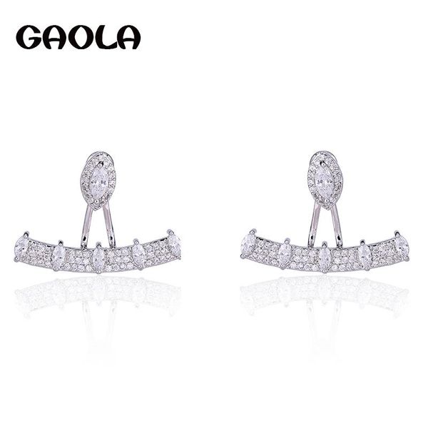 women geometric zirconia pave setting stud earrings unique dress patry accessaries gle6047y, Golden;silver
women geometric zirconia pave setting stud earrings unique dress patry accessaries gle6047y, Golden;silver