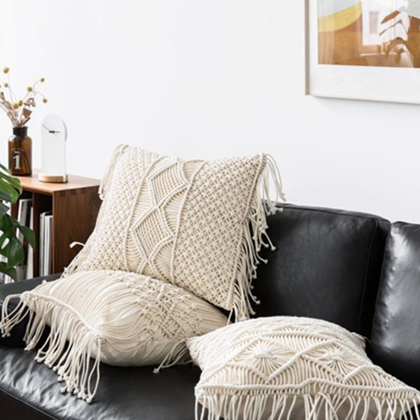 cushion/decorative pillow 45*45cm cotton rope macrame hand-woven thread covers geometry bohemia style cushion home decor
cushion/decorative pillow 45*45cm cotton rope macrame hand-woven thread covers geometry bohemia style cushion home decor