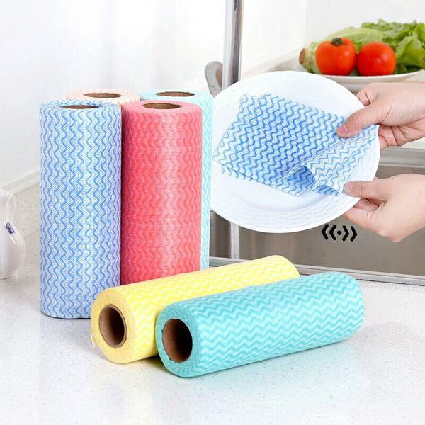 non-woven kitchen paper towel washable oil-disposable dishcloth a roll dry wet household for home and restaurant
non-woven kitchen paper towel washable oil-disposable dishcloth a roll dry wet household for home and restaurant