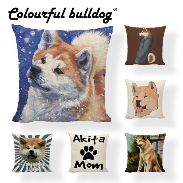 cushion/decorative pillow lovely dog akita cushion covers cartoon cute animal print cotton linen throw case home decorative living room
cushion/decorative pillow lovely dog akita cushion covers cartoon cute animal print cotton linen throw case home decorative living room