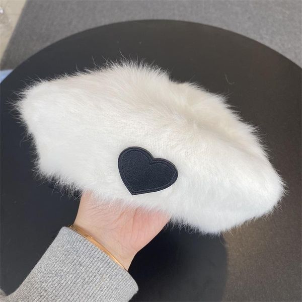 berets autumn winter love fur women fashion vintage thick warm velvet painter hat lady girls outdoor travel beret, Blue;gray
berets autumn winter love fur women fashion vintage thick warm velvet painter hat lady girls outdoor travel beret, Blue;gray