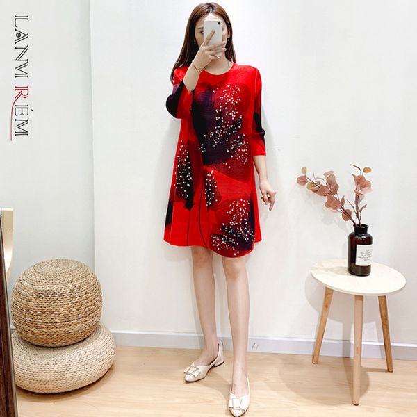 pleated dresses spring summer print folded a- line loose large size round collar clothes for women yj788 210507, Black;gray
pleated dresses spring summer print folded a- line loose large size round collar clothes for women yj788 210507, Black;gray