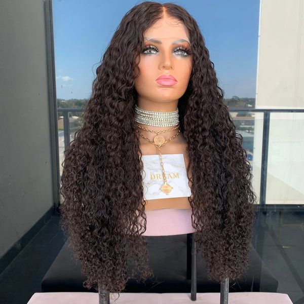 natural black color 180density long kinky curly lace front wig for women with babyhair heat resistant fiber daily wear middle part, Black;brown
natural black color 180density long kinky curly lace front wig for women with babyhair heat resistant fiber daily wear middle part, Black;brown