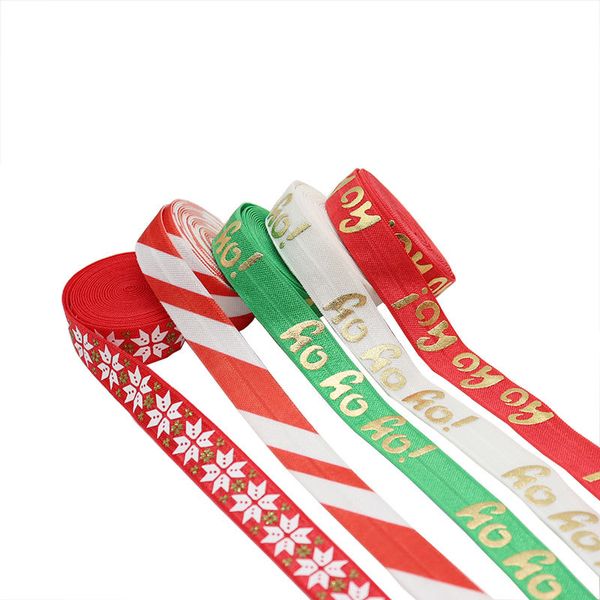 5/8"100yards/lot gold foil christmas hohoho foe ribbon snowflake fold over elastic welcome custom design, Pink;blue
5/8"100yards/lot gold foil christmas hohoho foe ribbon snowflake fold over elastic welcome custom design, Pink;blue