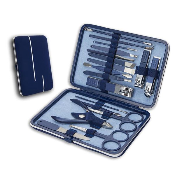 nail art kits 18 pcs professional manicure set pedicure clipper stainless steel file dead skin foot care tool
nail art kits 18 pcs professional manicure set pedicure clipper stainless steel file dead skin foot care tool