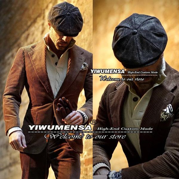 men's suits & blazers coffe brown corduroy wedding for men 2022 slim fit 2 pieces smoking blazer male clothing single breasted jacket w, White;black
men's suits & blazers coffe brown corduroy wedding for men 2022 slim fit 2 pieces smoking blazer male clothing single breasted jacket w, White;black