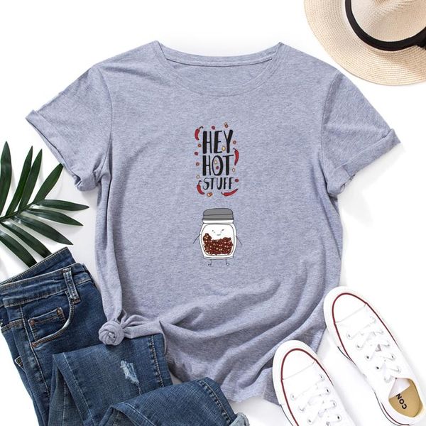 women's t-shirt funny printed hey stuff tee mujer camisetas women t-shirts 100% cotton short sleeve graphic tees female shirt summer, White
women's t-shirt funny printed hey stuff tee mujer camisetas women t-shirts 100% cotton short sleeve graphic tees female shirt summer, White