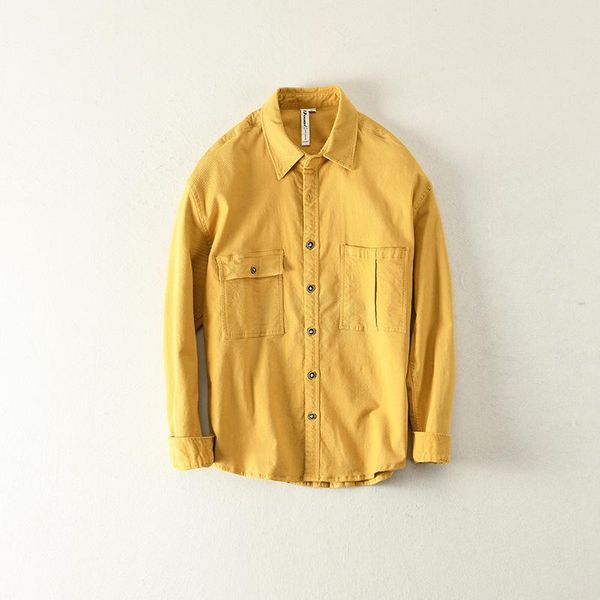 men's casual shirts m242 fall clothing cargo fashion handsome simple unique pocket long sleeve loose youth daily all-match, White;black
men's casual shirts m242 fall clothing cargo fashion handsome simple unique pocket long sleeve loose youth daily all-match, White;black