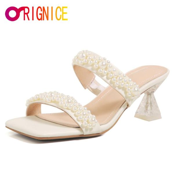 sandals orignice women genuine leather gladiator 2021 fashion square toe crystal strange goblet high heel pearl party slippers, Black
sandals orignice women genuine leather gladiator 2021 fashion square toe crystal strange goblet high heel pearl party slippers, Black