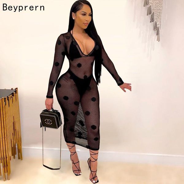 casual dresses beyprern chic see through sheer mesh bikini and matching cover dress set summer three pieces bathing suits beach wear, Black;gray
casual dresses beyprern chic see through sheer mesh bikini and matching cover dress set summer three pieces bathing suits beach wear, Black;gray