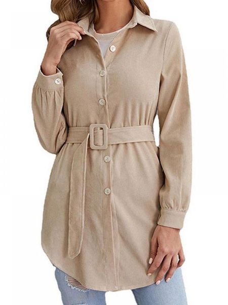 women's jackets ladies corduroy casual jacket woven sweater loose front button lapel khaki autumn htyu1, Black;brown
women's jackets ladies corduroy casual jacket woven sweater loose front button lapel khaki autumn htyu1, Black;brown