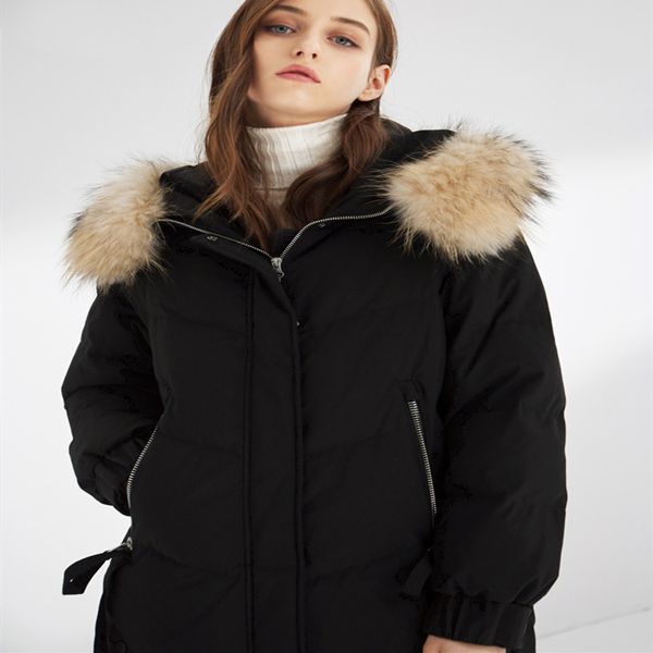 fashion of winter outfit new type women's down jacket is wide and casual loose wool gets medium long paragraph to add thick coat be sen, Black
fashion of winter outfit new type women's down jacket is wide and casual loose wool gets medium long paragraph to add thick coat be sen, Black
