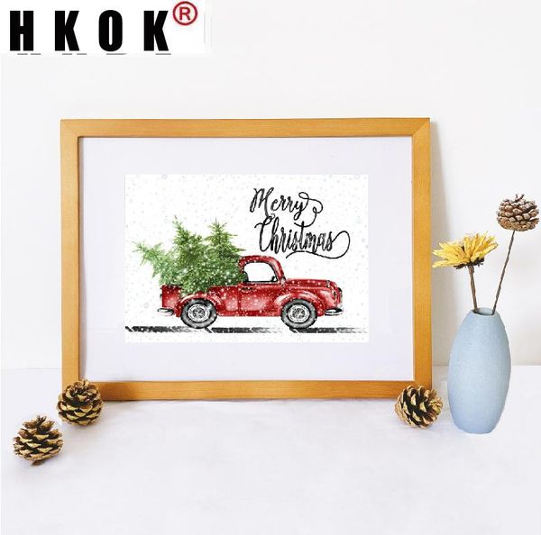 paintings hkok abstract canva painting poster print truck christmas trees nordic sofa wall art picture home decor for living room unframed
paintings hkok abstract canva painting poster print truck christmas trees nordic sofa wall art picture home decor for living room unframed