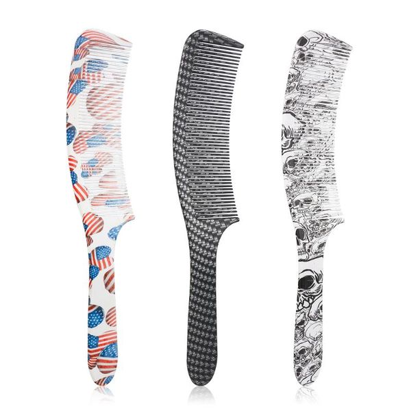 hair brushes 3 colors curved shaver clipper cutting comb barber flat anti-static salon styling tools hairdressing, Silver
hair brushes 3 colors curved shaver clipper cutting comb barber flat anti-static salon styling tools hairdressing, Silver