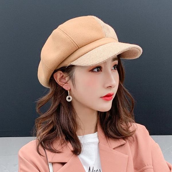 hats & scarves sets winter women wool felt berets autumn hat thick warm octagonal sboy cap retro plaid beret 3, Blue;gray
hats & scarves sets winter women wool felt berets autumn hat thick warm octagonal sboy cap retro plaid beret 3, Blue;gray