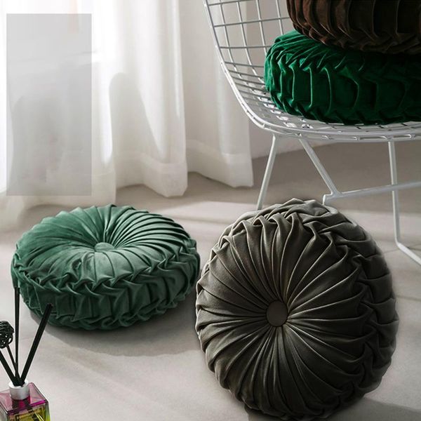 cushion/decorative pillow tatami pumpkin shape cushion velvet fabric throw thickening round seat back home patio office car chair 
cushion/decorative pillow tatami pumpkin shape cushion velvet fabric throw thickening round seat back home patio office car chair